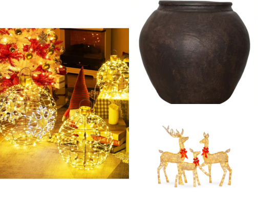 Christmas Decor Finds cover photo collage
