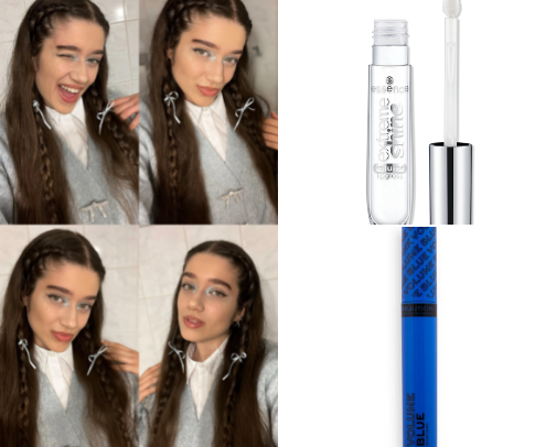 Winter ❄️makeup collection cover photo collage