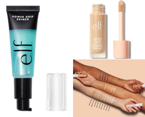 Glowy & Affordable Everyday Makeup with e.l.f. cover photo collage