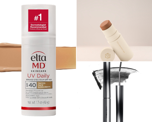 Achieve natural looks with just few makeup items! cover photo collage