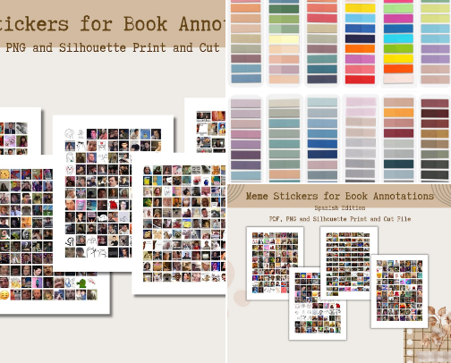 ✨Annotating Books! cover photo collage