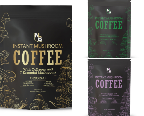 Mushroom Coffee Favorites cover photo collage