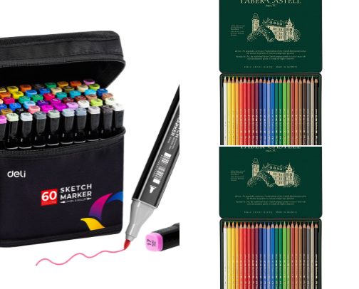 Art Supply cover photo collage