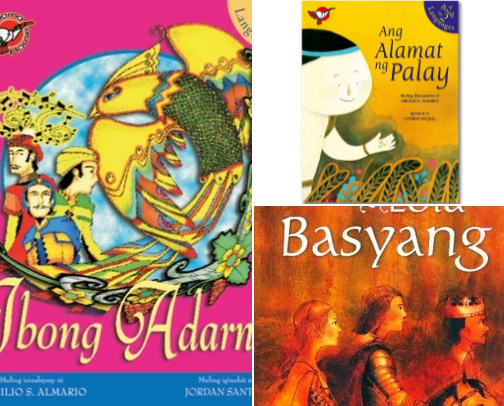 Filipino Children Books cover photo collage