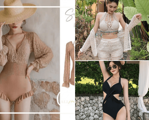 Swimsuit 👙 cover photo collage