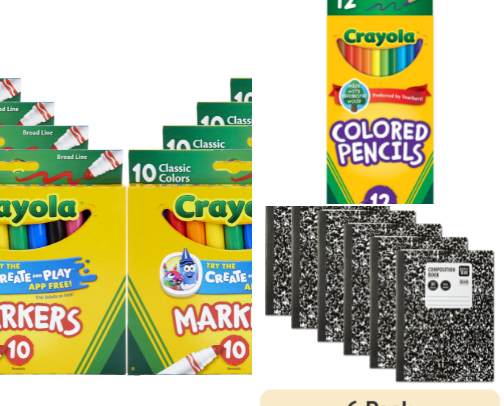 Must have school supplies that are on SALE!!🤑 cover photo collage