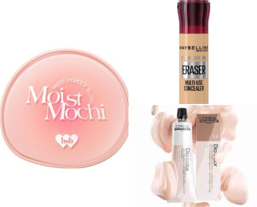 My favorite beauty recs cover photo collage