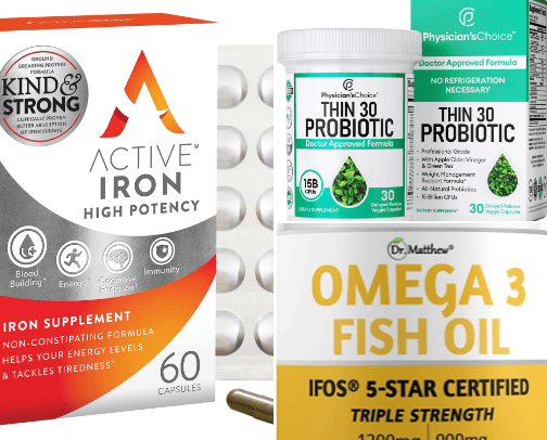 Health and Supplements cover photo collage