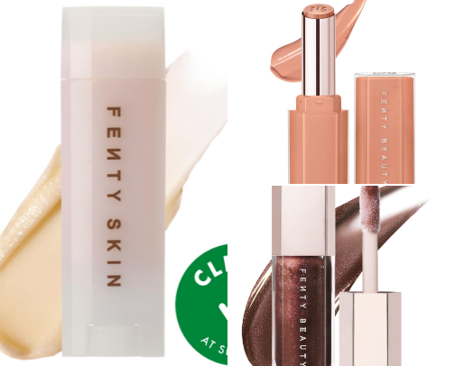Hydrating Lip Balms, Gloss & Lipsticks cover photo collage
