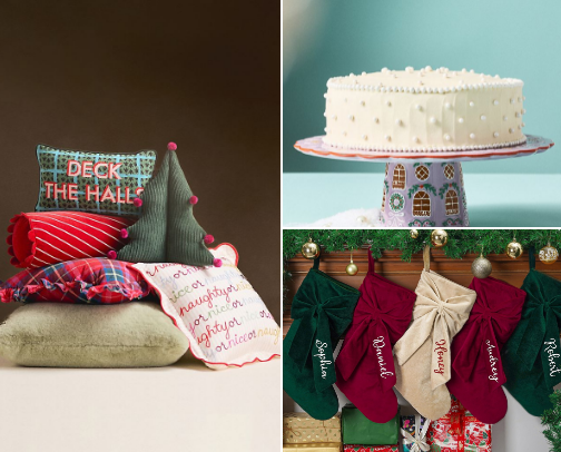 Recs the Halls: My Fave Christmas Decor cover photo collage