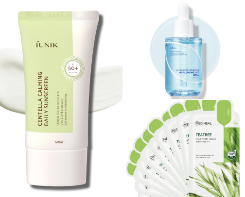 My Glow-To Routine cover photo collage