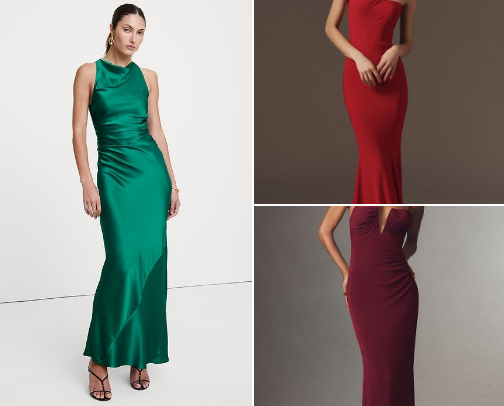 Dresses to wear going for valentine's date🌹 🌹 cover photo collage