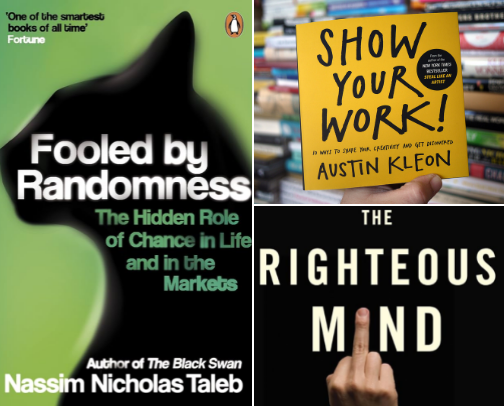 Books That Rewired My Thinking cover photo collage