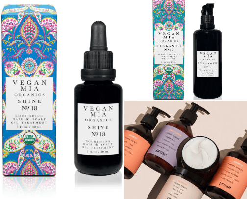 Hair + Skin + Makeup cover photo collage