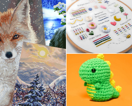 easy to learn hobbies cover photo collage