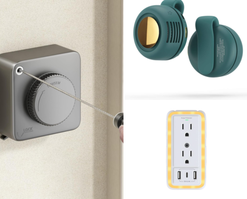 The Dot Com Products Gadgets Everyone's Asking About: 15 Clever Home, Car & Travel Finds Under $65 cover photo collage