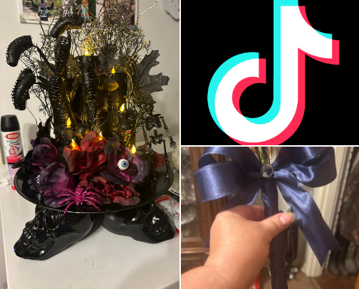 Halloween decor cover photo collage