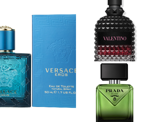 Fragrances Favorites for Man cover photo collage