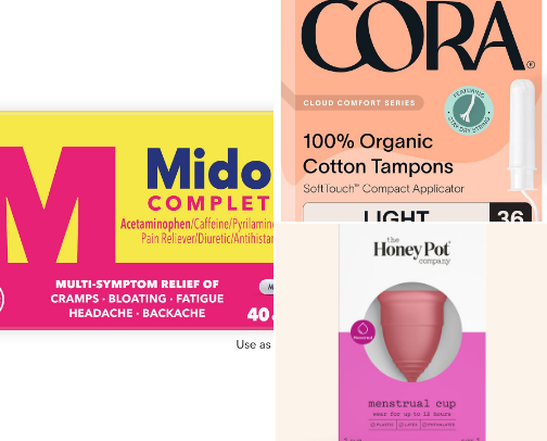 Period recs cover photo collage