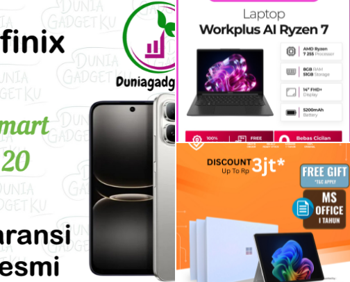 Gadget & Elektronik cover photo collage
