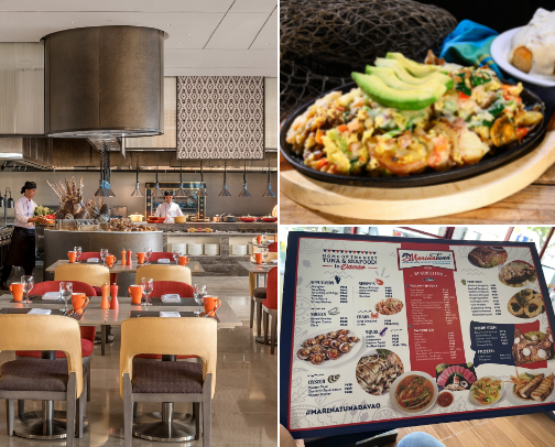 "My top DAVAO/General Santos City Restaurant" cover photo collage