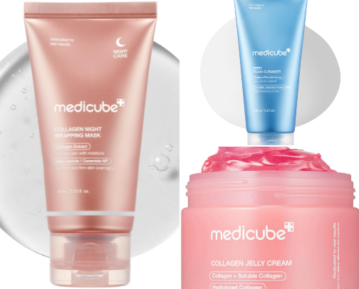 Holy grail skincare routine cover photo collage