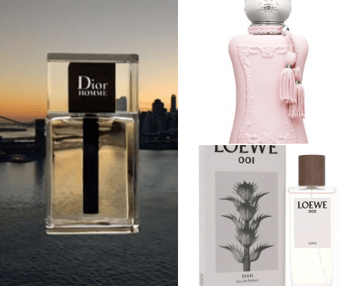 Parfume and Body Mist cover photo collage
