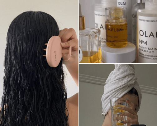 haircare💇‍♀️ cover photo collage