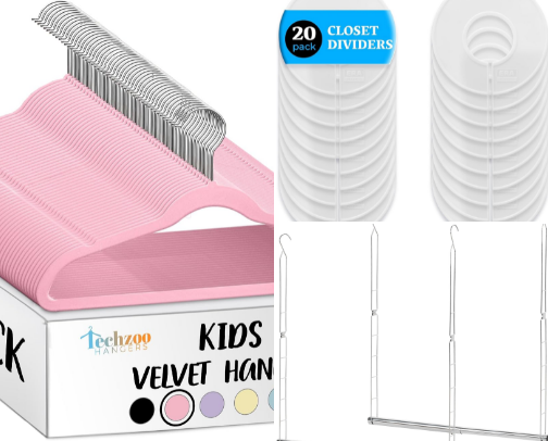 Which closet organizers actually work for kids clothes? cover photo collage