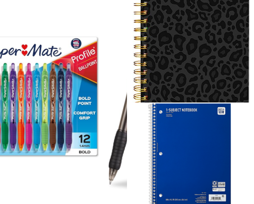 What you’ll always find in my writing bag cover photo collage