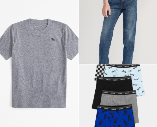 📚 Back-to-School Clothes & Supplies for Boys cover photo collage