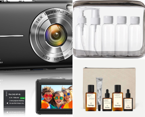 Travel Essentials ✈️ cover photo collage