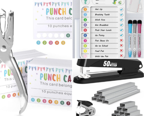 Everyday Homeschool Essentials for Organization & Focus cover photo collage