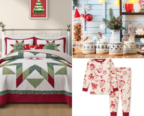 Christmasy cover photo collage