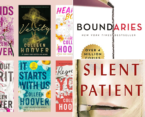 Books I love cover photo collage