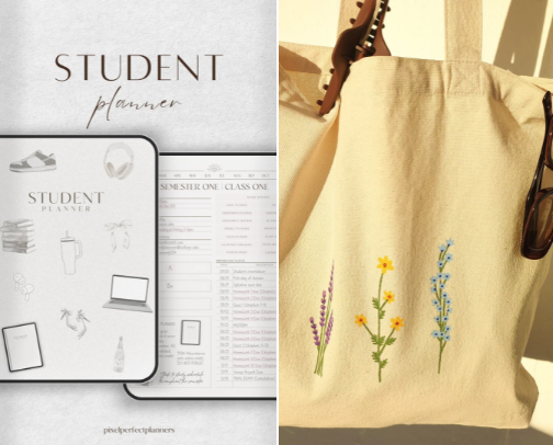 Things for college cover photo collage