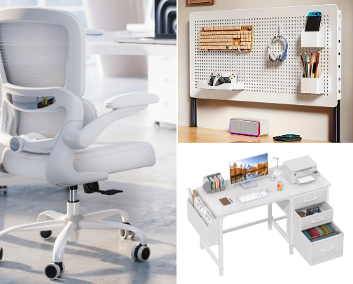 Work From Home Set Up Essentials cover photo collage