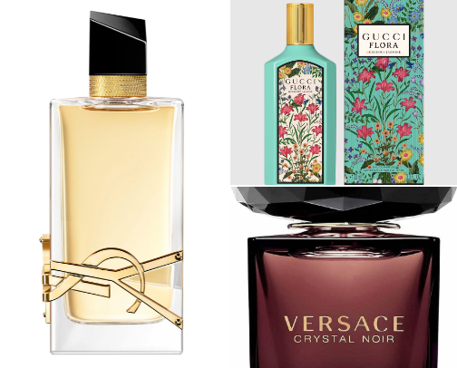 Parfums cover photo collage