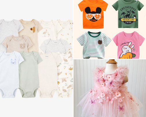Cute & Trendy Baby Outfits 👶✨ cover photo collage