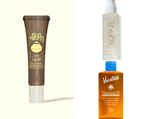 Sizzling in the Summer Sun Essentials 🌞🥥🌴 cover photo collage