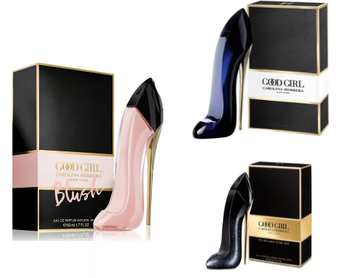 Carolina Herrera Good Girl🎀 cover photo collage