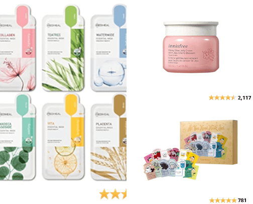 Skincare Products 🤍 cover photo collage