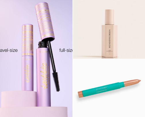 “Low Effort, High Glow” Products cover photo collage