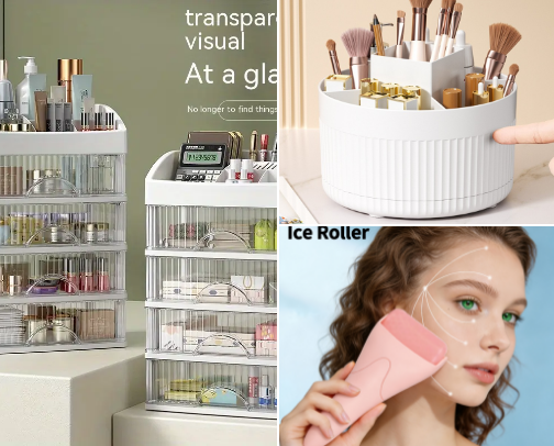 Cheap But Genius Beauty Finds from Temu(Budget Edition)🧚🏾‍♀️ cover photo collage