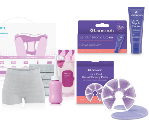 Post partum care essentials cover photo collage