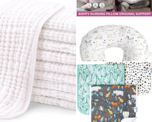 Breastfeeding and pumping necessities🍼 cover photo collage