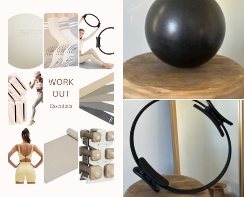 Workout Essentials cover photo collage