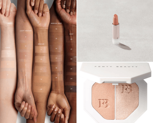 Makeup cover photo collage