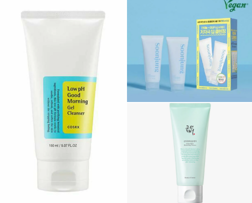 No sting. No tightness. Just clean skin cover photo collage