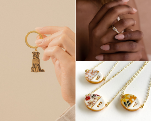 On my Etsy wishlist cover photo collage